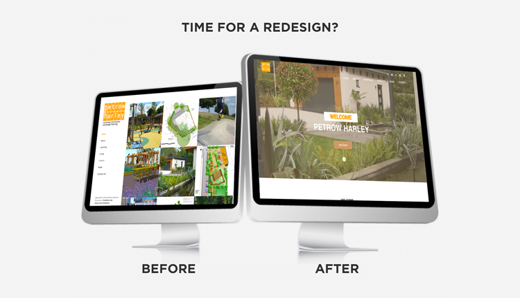 Before - After - New Website by CM Web Solutions