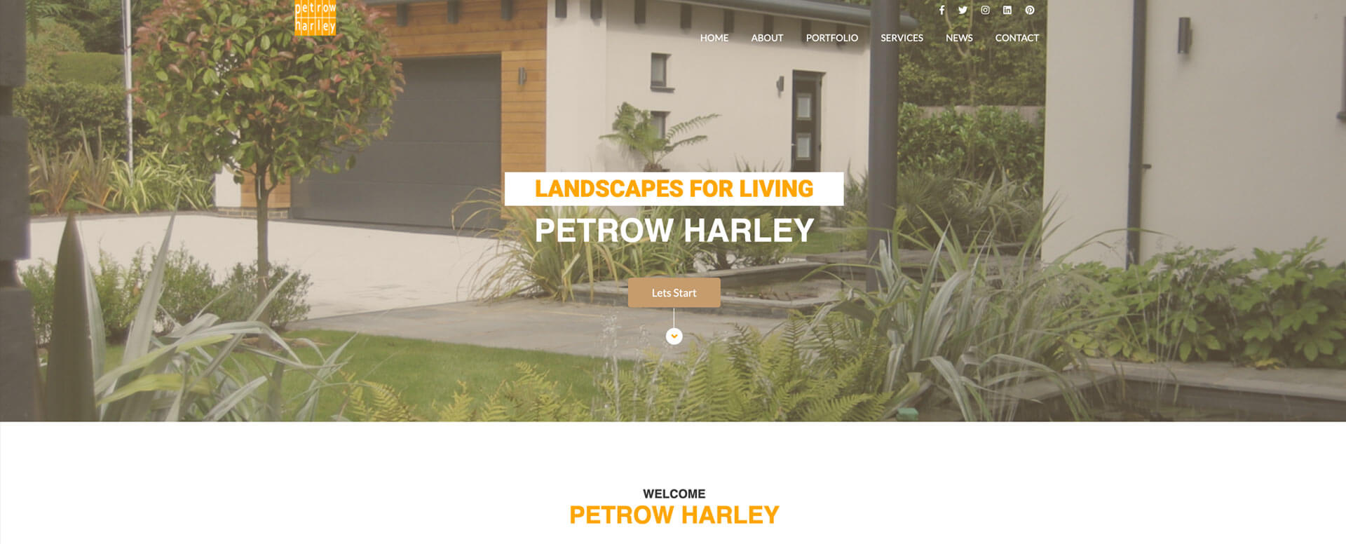 Petrow Harley Homepage Image - Website by CM Web Solutions